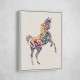 Colourful Calligraphy Horse 1 Wall Art Colourful Calligraphy Horse 1 Wall Art