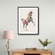 Colourful Calligraphy Horse 1 Wall Art Colourful Calligraphy Horse 1 Wall Art
