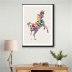 Colourful Calligraphy Horse 1 Wall Art Colourful Calligraphy Horse 1 Wall Art