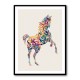 Colourful Calligraphy Horse 1 Wall Art Colourful Calligraphy Horse 1 Wall Art