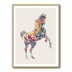 Colourful Calligraphy Horse 1 Wall Art Colourful Calligraphy Horse 1 Wall Art