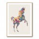 Colourful Calligraphy Horse 1 Wall Art Colourful Calligraphy Horse 1 Wall Art