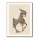 Colourful calligraphy Horse 2 Wall Art Colourful calligraphy Horse 2 Wall Art