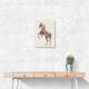 Colourful calligraphy Horse Wall Art Colourful calligraphy Horse Wall Art