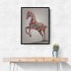Colourful calligraphy Horse 3 Wall Art Colourful calligraphy Horse 3 Wall Art