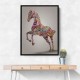 Colourful calligraphy Horse 3 Wall Art Colourful calligraphy Horse 3 Wall Art