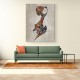 Lady Calligraphy 1 Wall Art