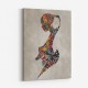 Lady Calligraphy 1 Wall Art