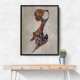 Lady Calligraphy 1 Wall Art