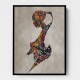 Lady Calligraphy 1 Wall Art