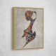 Lady Calligraphy 1 Wall Art