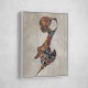 Lady Calligraphy 1 Wall Art