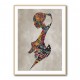 Lady Calligraphy 1 Wall Art