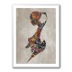 Lady Calligraphy 1 Wall Art