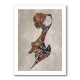 Lady Calligraphy 1 Wall Art