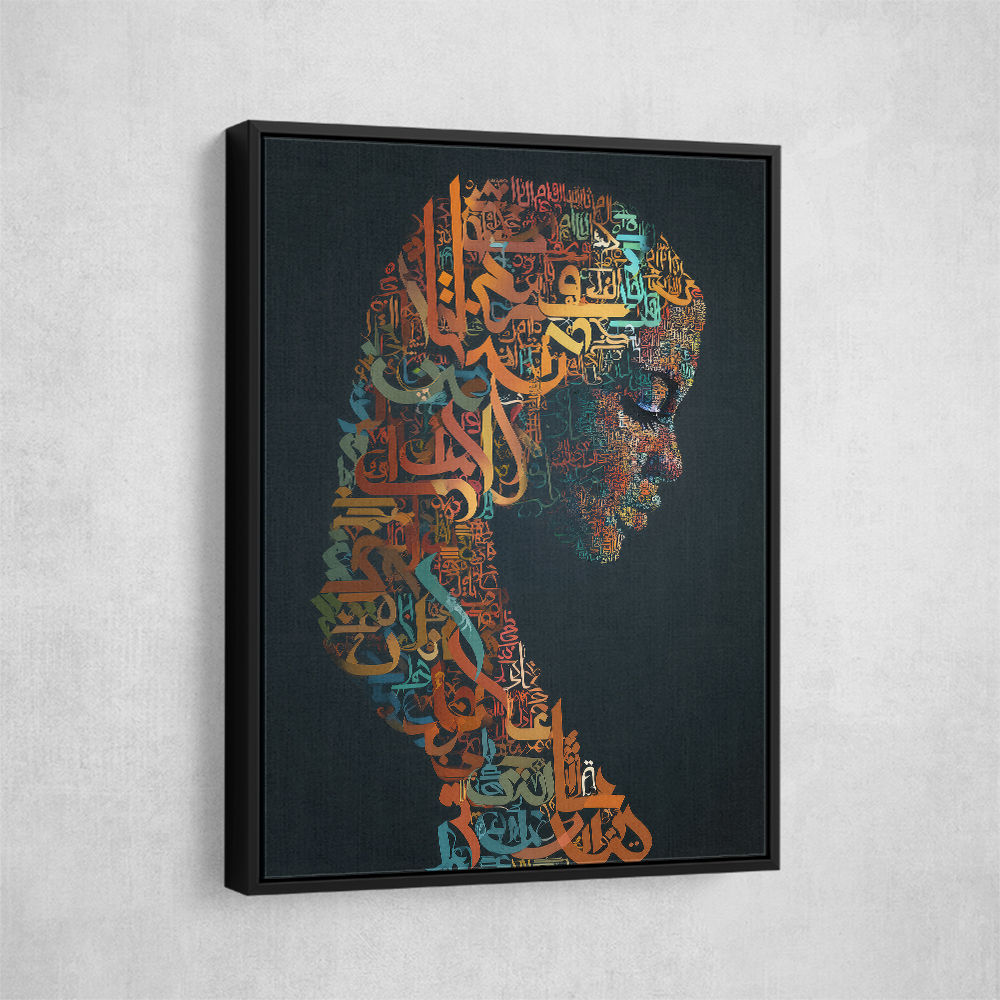 Lady Calligraphy 2 Wall Art Lady Calligraphy 2 Wall Art