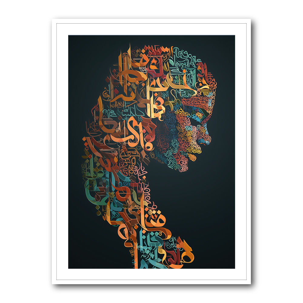 Lady Calligraphy 3 Wall Art Lady Calligraphy 3 Wall Art