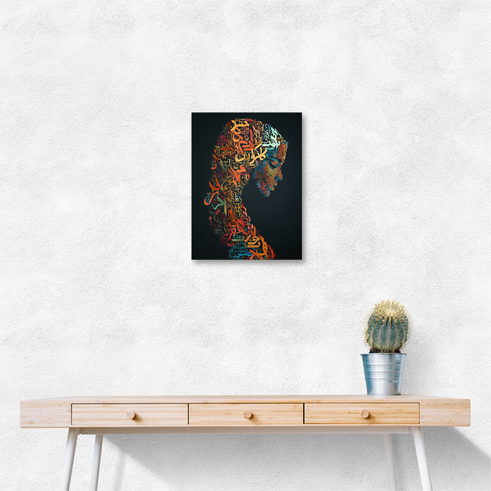 Lady Calligraphy 5 Wall Art Lady Calligraphy 5 Wall Art
