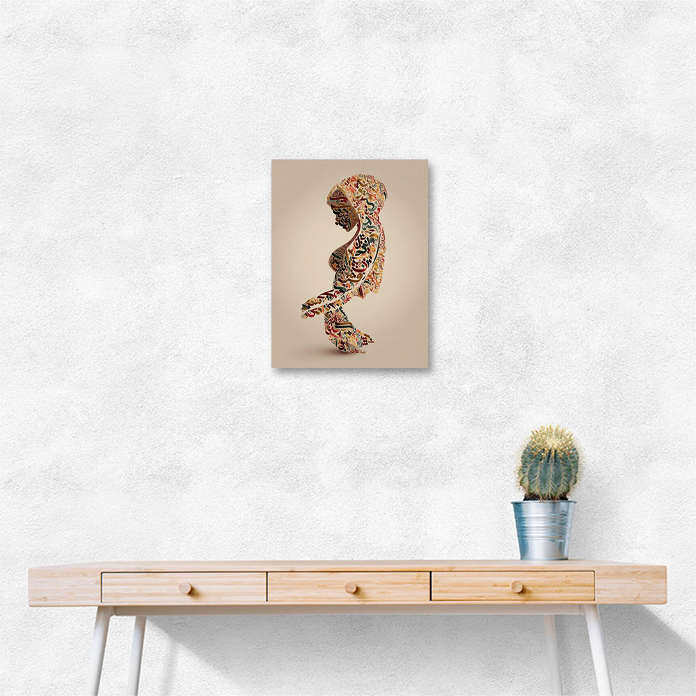 Lady Calligraphy 6 Wall Art Lady Calligraphy 6 Wall Art