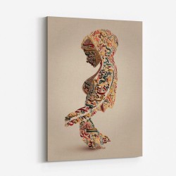 Lady Calligraphy 6 Wall Art