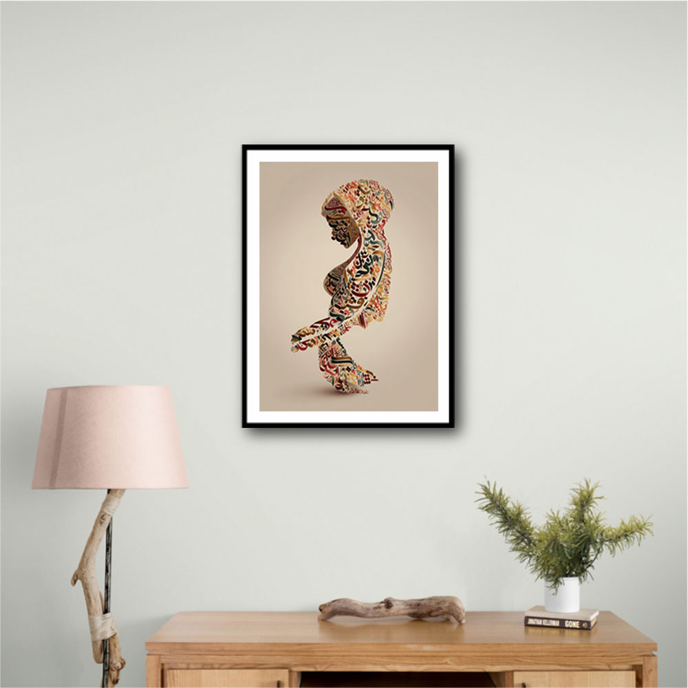 Lady Calligraphy 6 Wall Art Lady Calligraphy 6 Wall Art