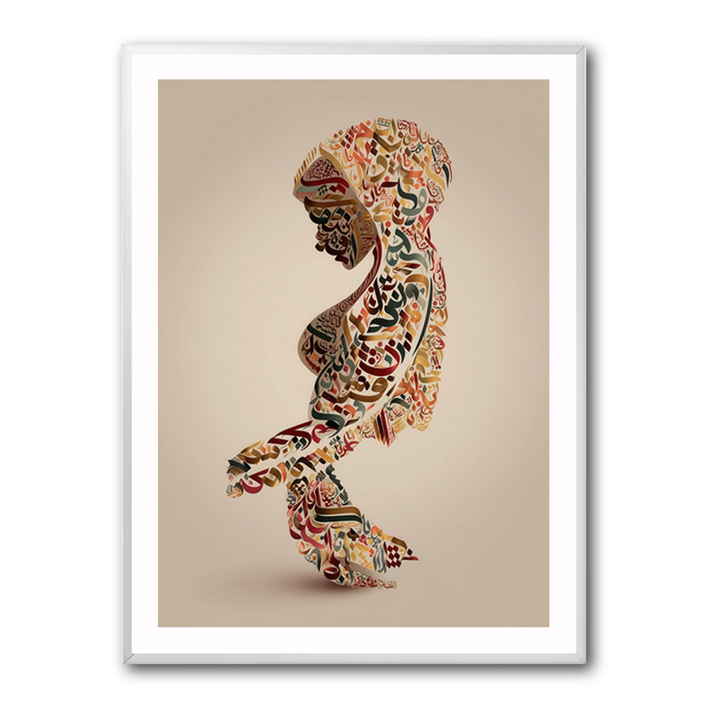 Lady Calligraphy 6 Wall Art Lady Calligraphy 6 Wall Art