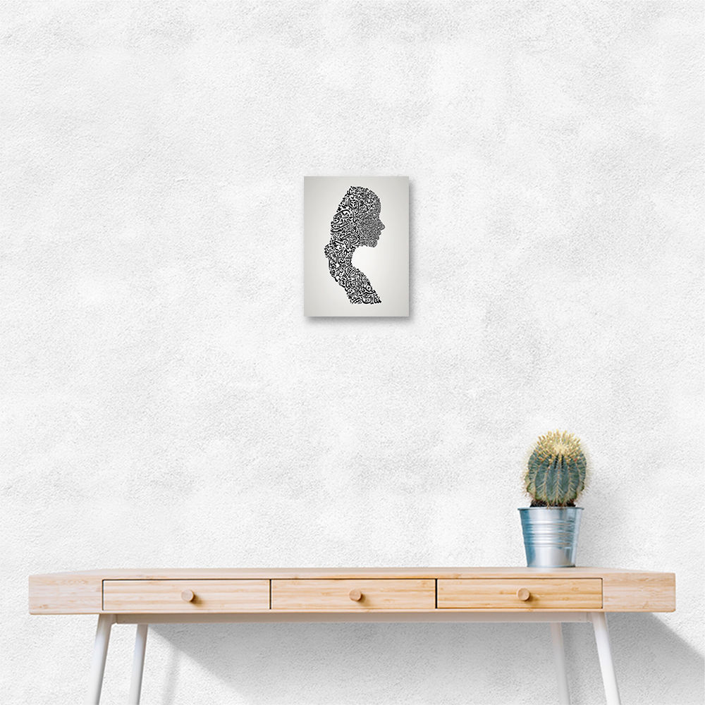 Lady Calligraphy 7 Wall Art Lady Calligraphy 7 Wall Art