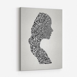Lady Calligraphy 7 Wall Art