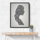Lady Calligraphy 7 Wall Art Lady Calligraphy 7 Wall Art