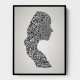 Lady Calligraphy 7 Wall Art Lady Calligraphy 7 Wall Art