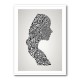 Lady Calligraphy 7 Wall Art Lady Calligraphy 7 Wall Art