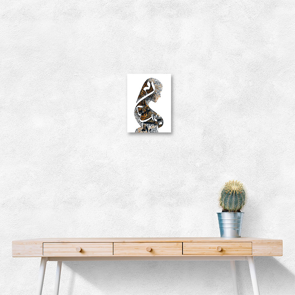 Lady Calligraphy 8 Wall Art Lady Calligraphy 8 Wall Art