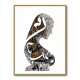 Lady Calligraphy 8 Wall Art Lady Calligraphy 8 Wall Art