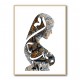 Lady Calligraphy 8 Wall Art Lady Calligraphy 8 Wall Art