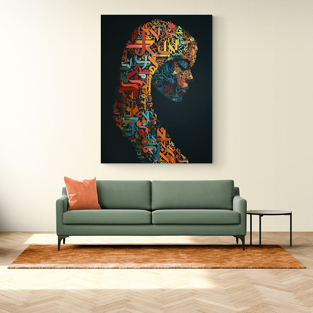 Lady Calligraphy 9 Wall Art Lady Calligraphy 9 Wall Art