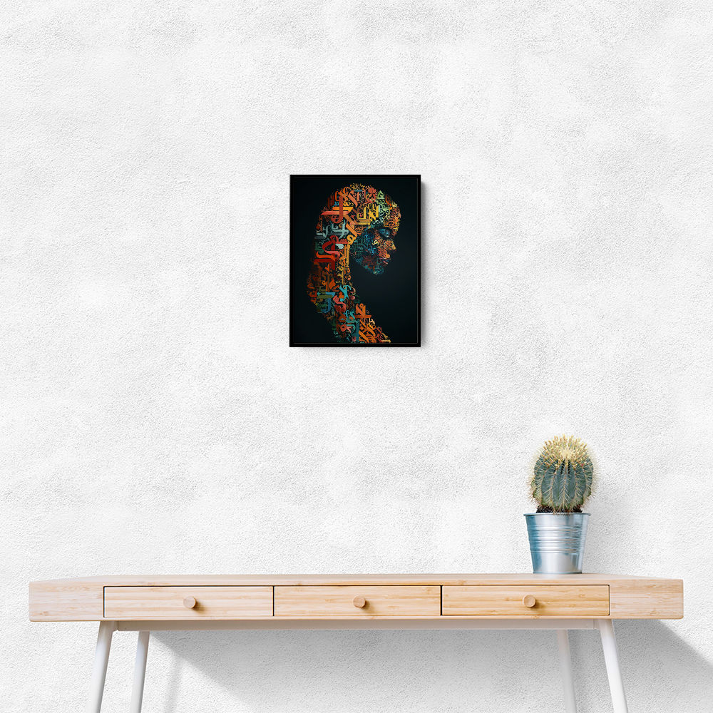 Lady Calligraphy 9 Wall Art Lady Calligraphy 9 Wall Art