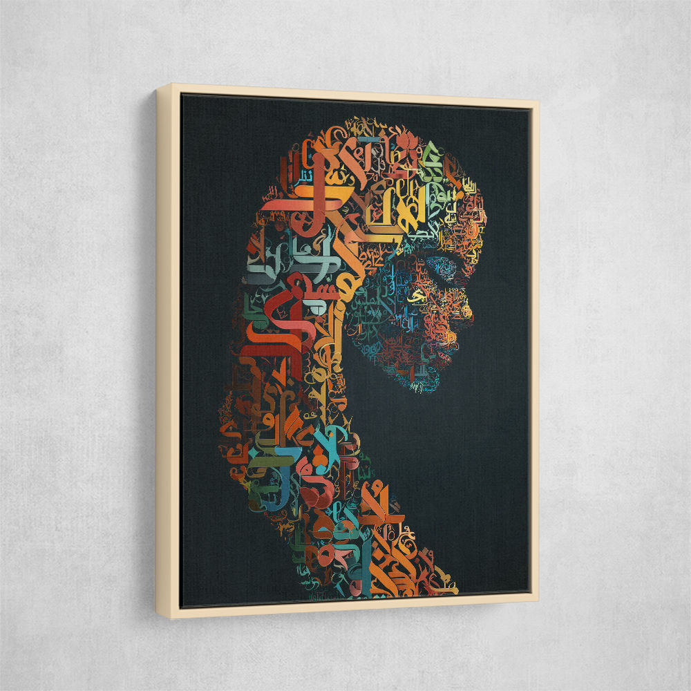 Lady Calligraphy 9 Wall Art Lady Calligraphy 9 Wall Art