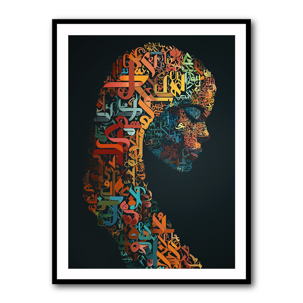 Lady Calligraphy 9 Wall Art Lady Calligraphy 9 Wall Art