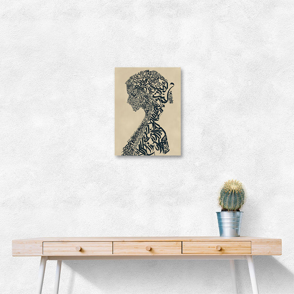 Lady Calligraphy 10 Wall Art Lady Calligraphy 10 Wall Art