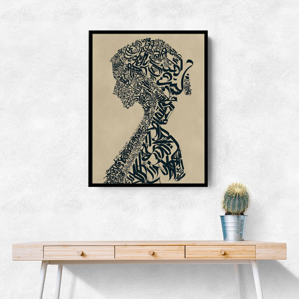 Lady Calligraphy 10 Wall Art Lady Calligraphy 10 Wall Art