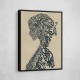 Lady Calligraphy 10 Wall Art Lady Calligraphy 10 Wall Art