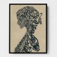 Lady Calligraphy 10 Wall Art Lady Calligraphy 10 Wall Art