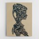 Lady Calligraphy 11 Wall Art