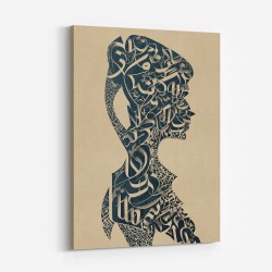 Lady Calligraphy 11 Wall Art
