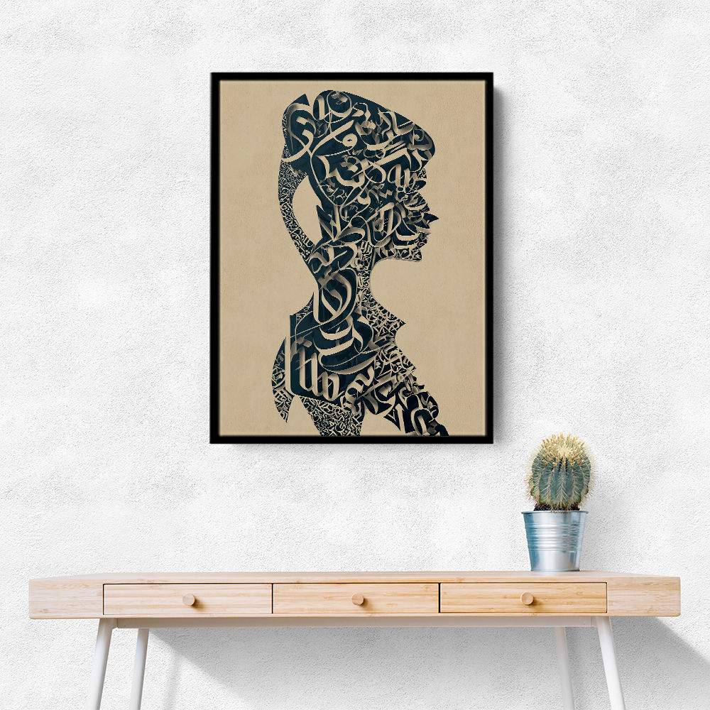 Lady Calligraphy 11 Wall Art