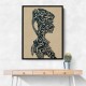 Lady Calligraphy 11 Wall Art