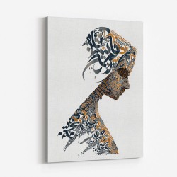 Lady Calligraphy 12 Wall Art