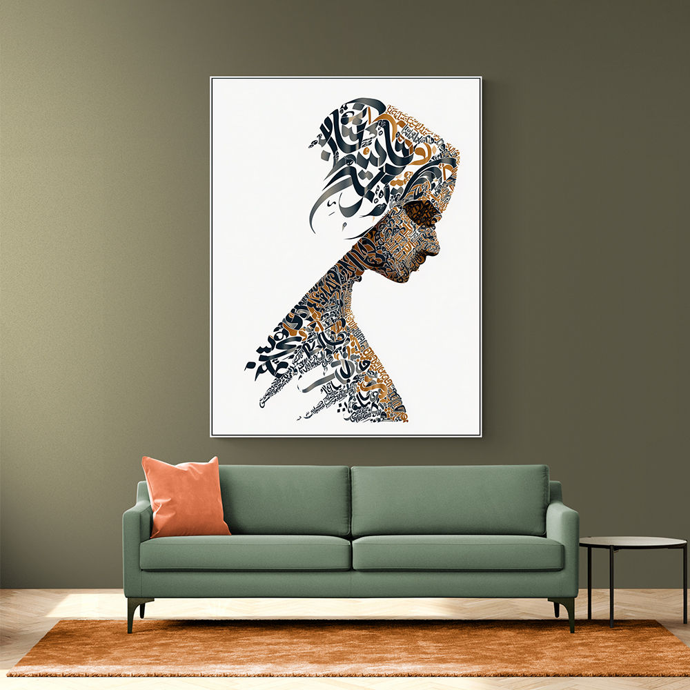 Lady Calligraphy 12 Wall Art Lady Calligraphy 12 Wall Art