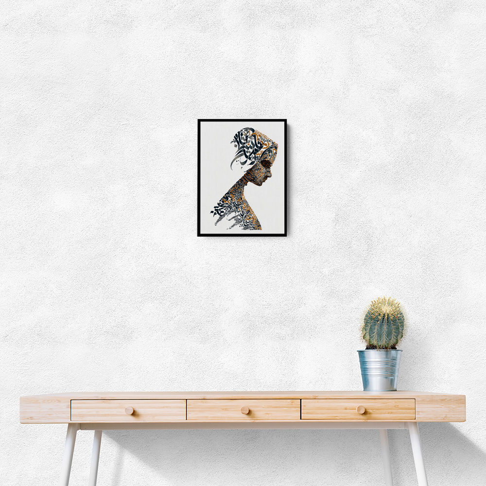 Lady Calligraphy 12 Wall Art Lady Calligraphy 12 Wall Art