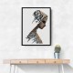 Lady Calligraphy 12 Wall Art Lady Calligraphy 12 Wall Art